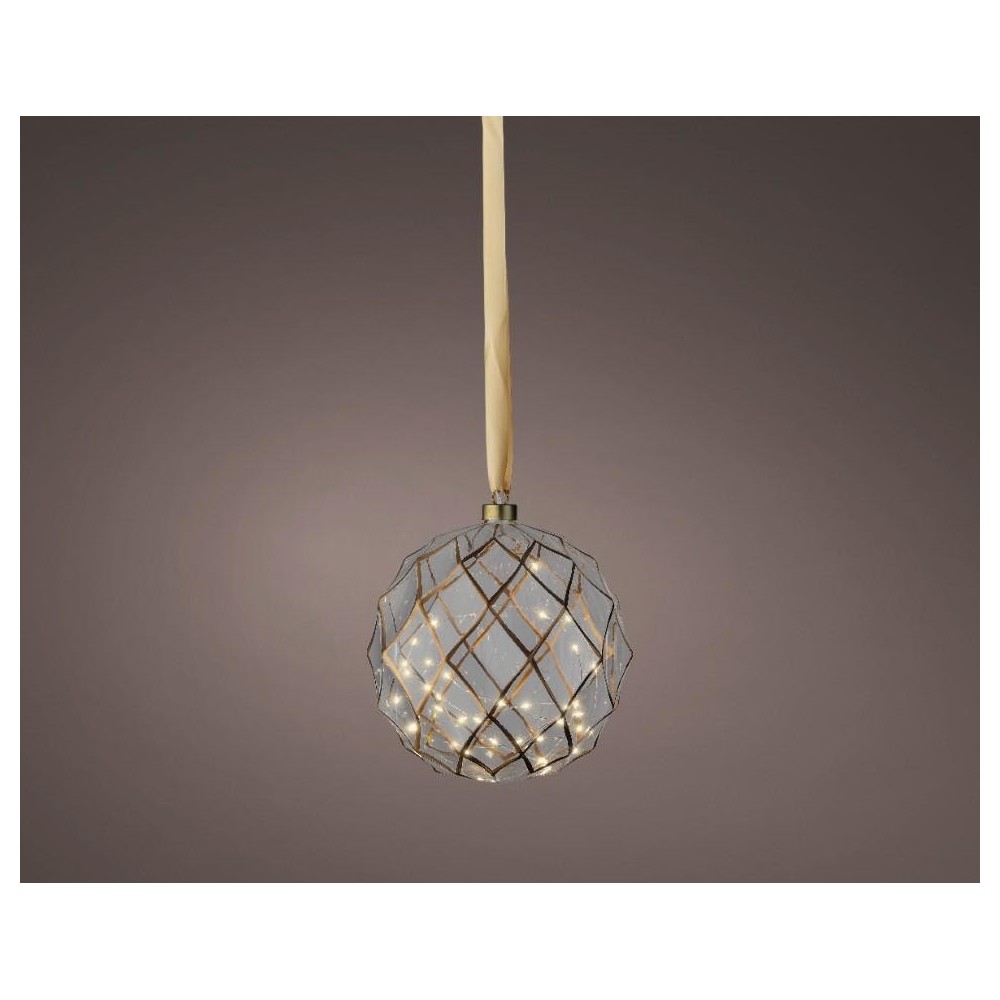 SFERA MICROLED PENDENTE D.20CM. BATTERIA